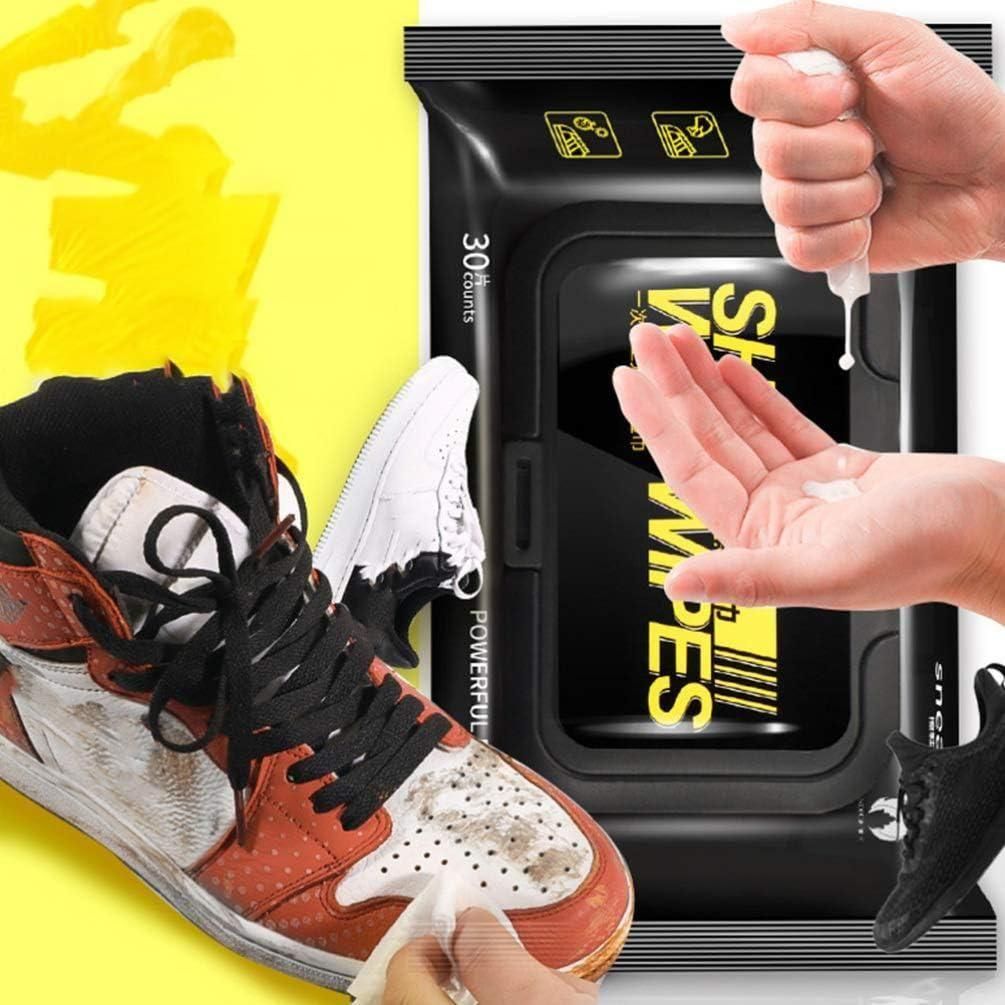 Imported Premium Shoe Cleaning Wet Wipes – Easy, Quick & Effective | No Water Needed! - 80 Wipes