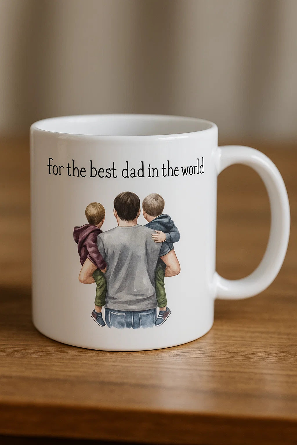 For the Best Dad in the World – 11oz Coffee Mug | Thoughtful Father’s Day Gift