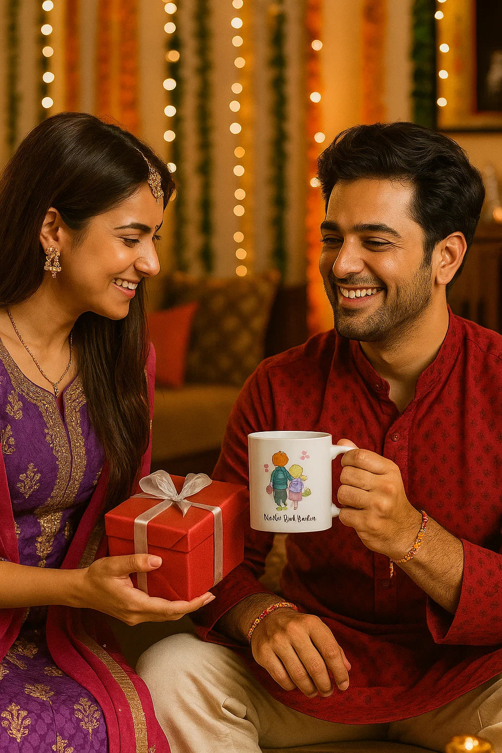 World’s Best Brother Coffee Mug – 11oz Rakhi Gift