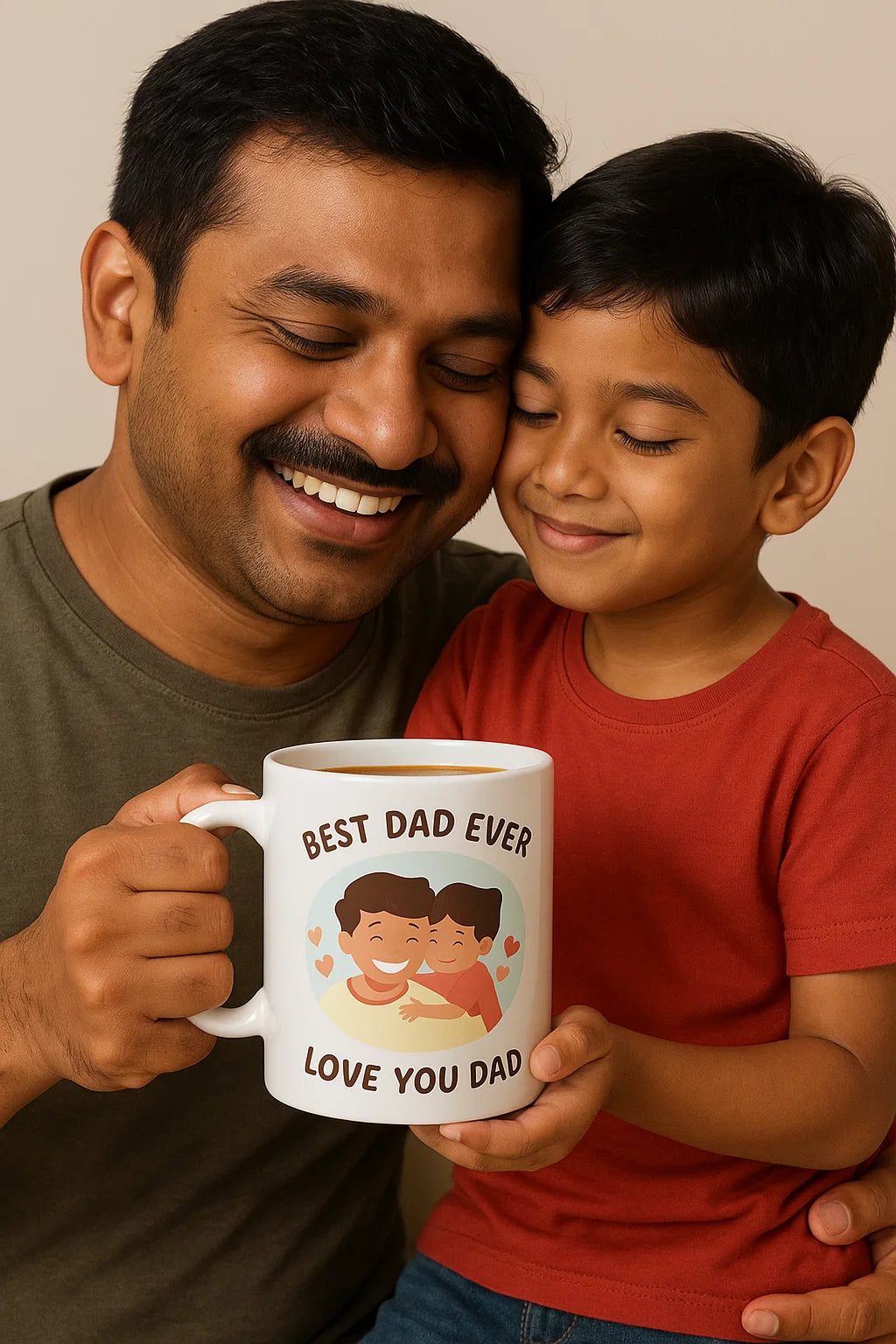 Best Dad Ever, Love You Dad – 11oz Coffee Mug | Birthday Day Gift for Papa