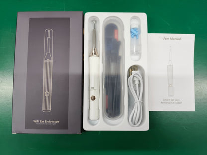 HD Wireless Ear Wax Removal Camera - Warranty Included.