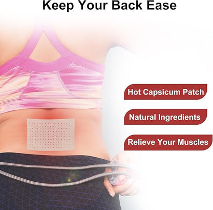 Imported Capsaicin Patches,4.72"x7.08" Hot Capsicum Pain Relief Patch - Pack of 10