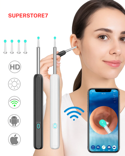 HD Wireless Ear Wax Removal Camera - Warranty Included.