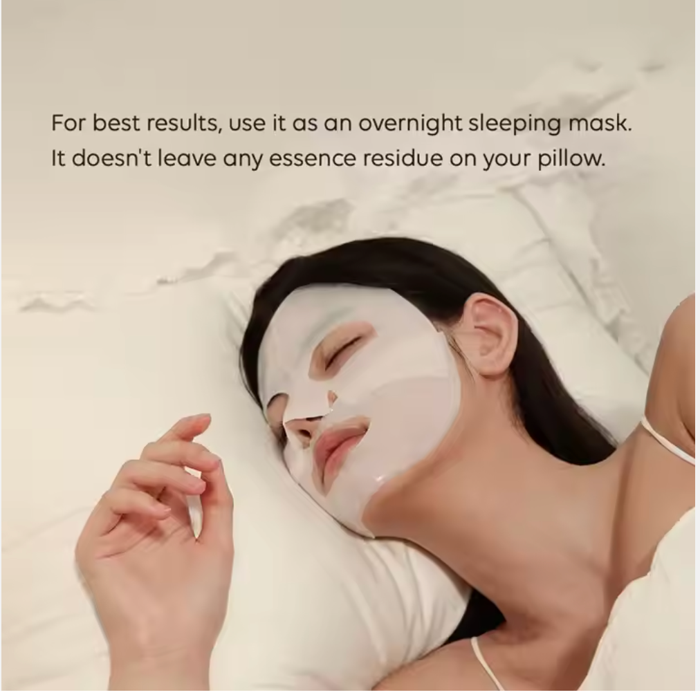 Pack of Collagen Facial Mask – Compressed Anti-Aging, Hydrating & Firming Sheet Mask (Travel Size)