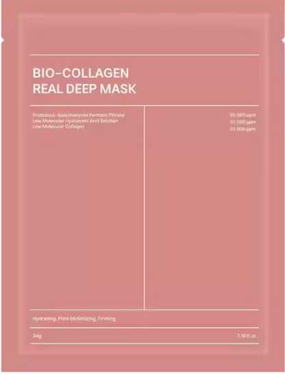 Pack of Collagen Facial Mask – Compressed Anti-Aging, Hydrating & Firming Sheet Mask (Travel Size)