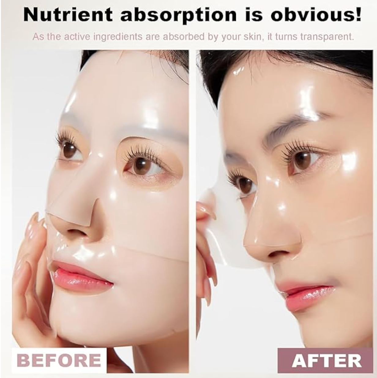 Pack of Collagen Facial Mask – Compressed Anti-Aging, Hydrating & Firming Sheet Mask (Travel Size)