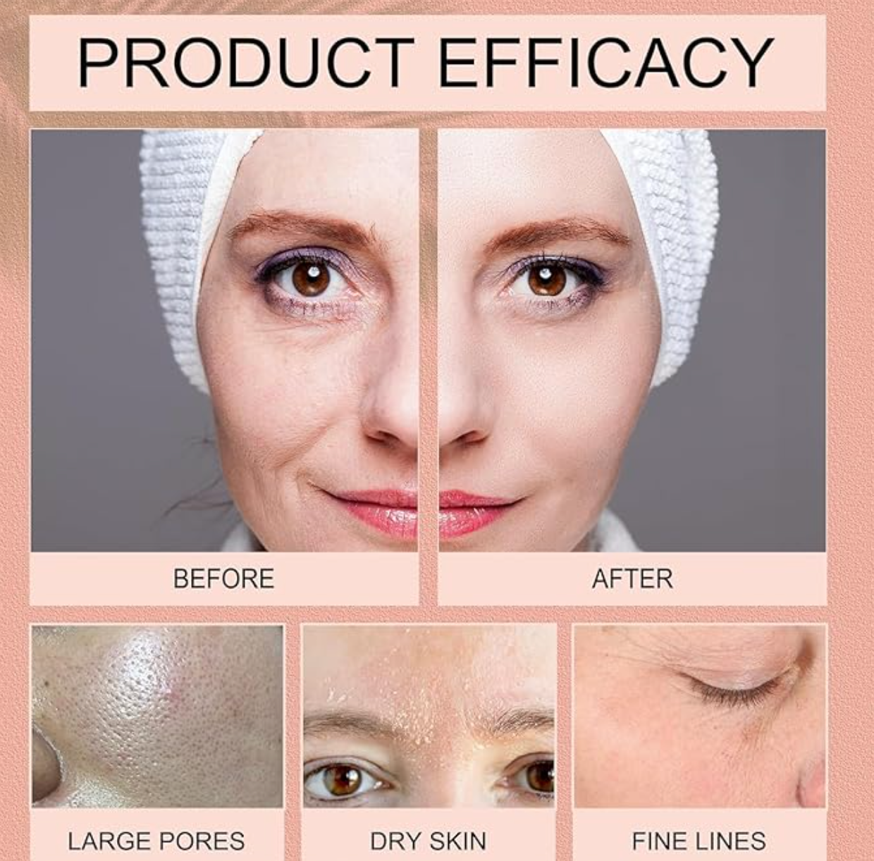 Pack of Collagen Facial Mask – Compressed Anti-Aging, Hydrating & Firming Sheet Mask (Travel Size)