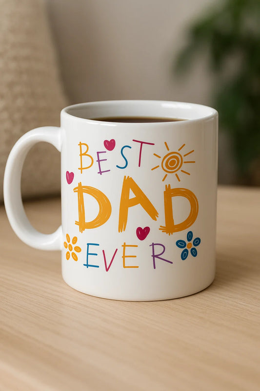Best Dad Ever – 11oz Coffee Mug | Perfect Father’s Day Gift