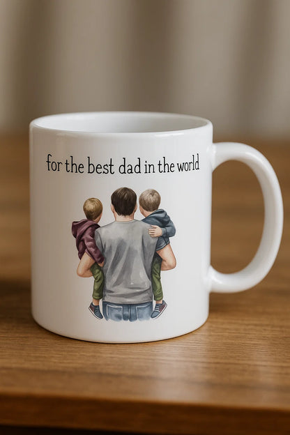 For the Best Dad in the World – 11oz Coffee Mug | Thoughtful Father’s Day Gift