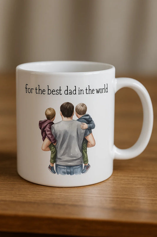 For the Best Dad in the World – 11oz Coffee Mug | Thoughtful Father’s Day Gift