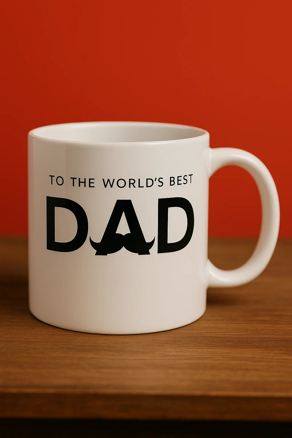 World’s Best Dad – White Ceramic Mug (11oz)