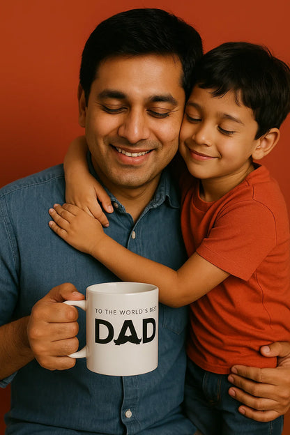 World’s Best Dad – White Ceramic Mug (11oz)