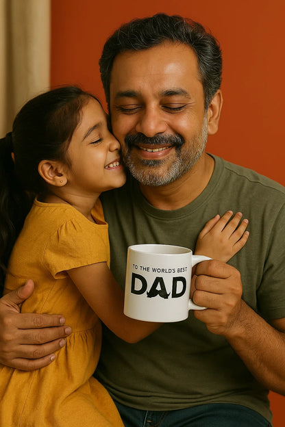 World’s Best Dad – White Ceramic Mug (11oz)