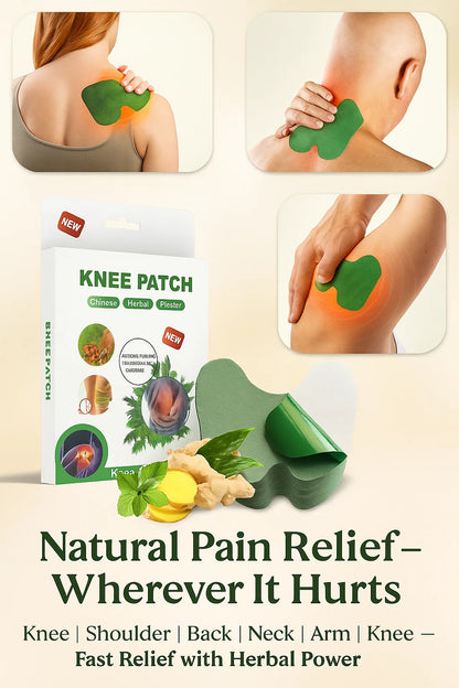 Pack of 10 Natural Pain Relief Patch – Long-Lasting Relief for Back, Neck & Joint Pain