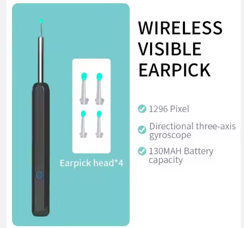 HD Wireless Ear Wax Removal Camera - Warranty Included.