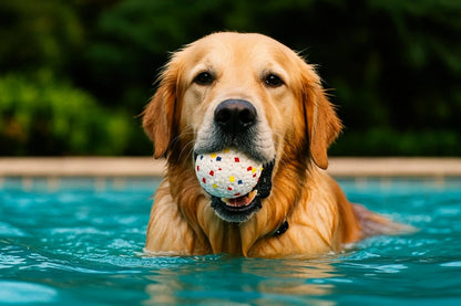 Indestructible Chew Ball for Dogs – Tough, Floatable & Safe ETPU Bite Resistant High