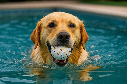 Indestructible Chew Ball for Dogs – Tough, Floatable & Safe ETPU Bite Resistant High